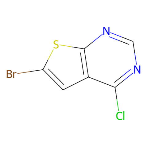6-溴-4-氯噻吩并[2,3-d]嘧啶,6-bromo-4-chlorothieno[2,3-d]pyrimidine