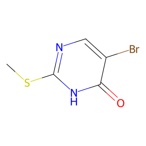 5-溴-2-(甲基硫烷基)-3,4-二氢嘧啶-4-酮,5-bromo-2-(methylsulfanyl)-3,4-dihydropyrimidin-4-one