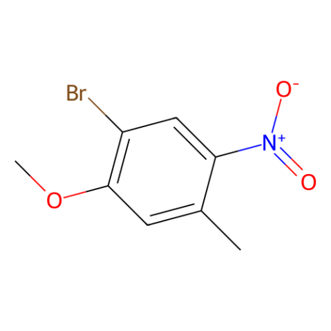 1-溴-2-甲氧基-4-甲基-5-硝基苯,1-bromo-2-methoxy-4-methyl-5-nitrobenzene