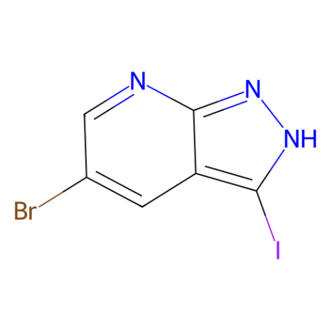 5-溴-3-碘-1H-吡唑并[3,4-b]吡啶,5-bromo-3-iodo-1H-pyrazolo[3,4-b]pyridine