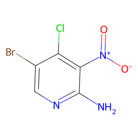 5-溴-4-氯-3-硝基吡啶-2-胺,5-bromo-4-chloro-3-nitropyridin-2-amine