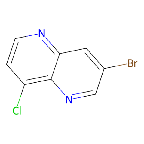 3-溴-8-氯-1,5-萘啶,3-bromo-8-chloro-1,5-naphthyridine