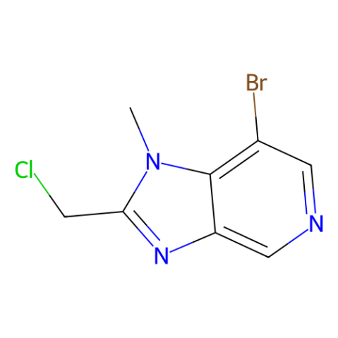 7-溴-2-(氯甲基)-1-甲基-1h-咪唑并[4,5-c]吡啶,7-Bromo-2-(chloromethyl)-1-methyl-1h-imidazo[4,5-c]pyridine