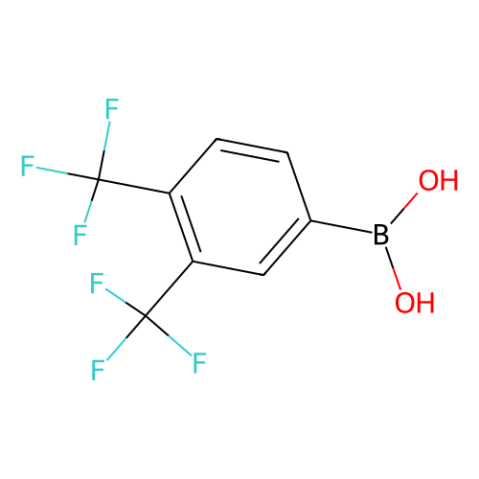 3,4-双(三氟甲基)苯基硼酸（含不等量的酸酐）,3,4-Bis(trifluoromethyl) phenylboronic acid(contains varying amounts of Anhydride)