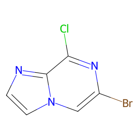 6-溴-8-氯咪唑并[1,2-a]吡嗪,6-Bromo-8-chloroimidazo[1,2-a]pyrazine