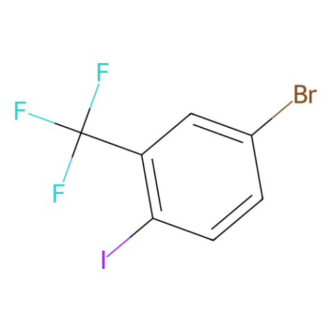 4-溴-1-碘-2-(三氟甲基)苯,4-Bromo-1-iodo-2-(trifluoromethyl)benzene