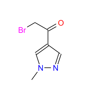 2-溴-1-(1-甲基-1H-吡唑-4-基)乙酮,2-BROMO-1-(1-METHYL-1H-PYRAZOL-4-YL)ETHANONE