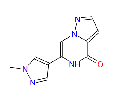 6-（1-甲基-1H-吡唑-4-基）吡唑并[1,5-a]吡嗪-4-醇,6-(1-methyl-1H-pyrazol-4-yl)pyrazolo[1,5-a]pyrazin-4-ol