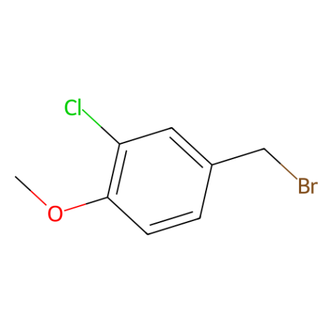 4-溴甲基-2-氯-1-甲氧基苯,4-(Bromomethyl)-2-chloro-1-methoxybenzene