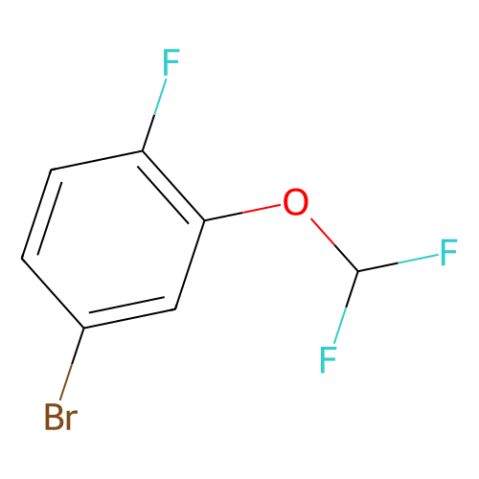 5-溴-2-氟-1-二氟甲氧基苯,4-Bromo-2-(difluoromethoxy)-1-fluorobenzene