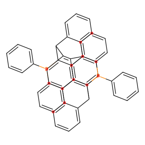 12,12'-双(二苯基膦)-9,9',10,10'-四氢-11,11'-联-9,10-亚乙烯基蒽,12,12''-Bis(diphenylphosphino)-9,9'',10,10''-tetrahydro-11,11''-bi-9,10-ethenoanthracene
