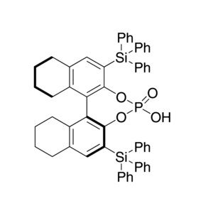 (S)-3,3'-双(三苯基硅基)-5,5',6,6',7,7',8,8'-八氢联萘酚膦酸酯,(11bS)-8,9,10,11,12,13,14,15-Octahydro-4-hydroxy-2,6-bis(triphenylsilyl)-4-oxide-dinaphtho[2,1-d:1',2'-f][1,3,2]dioxaphosphepin