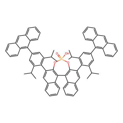 (11bS)-2,6-双[4-(9-蒽基)-2,6-双(1-甲基乙基)苯基]-4-羟基-4-氧化物-萘并[2,1-d:1',2'-f][1,3,2]二氧杂膦,(11bS)-2,6-Bis[4-(9-anthracenyl)-2,6-bis(isopropyl)phenyl]-4-hydroxy-4-oxide-dinaphtho[2,1-d:1'',2''-f][1,3,2]dioxaphosphepin