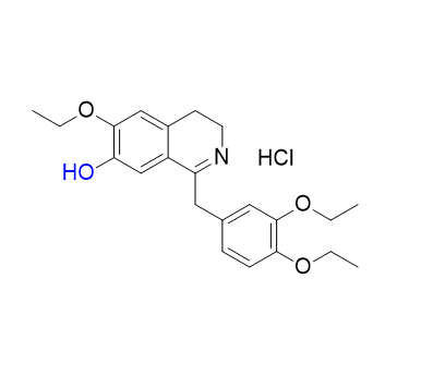 屈他維林雜質(zhì)08,1-(3,4-diethoxybenzyl)-6-ethoxy-3,4-dihydroisoquinolin-7-ol hydrochloride