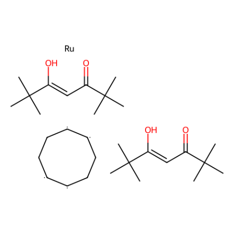 雙（2,2,6,6-四甲基-3,5-庚二酮）（1,5-環(huán)辛二烯）釕（II）,Bis(2,2,6,6-tetramethyl-3,5-heptanedionato)(1,5-cyclooctadiene)ruthenium(II)