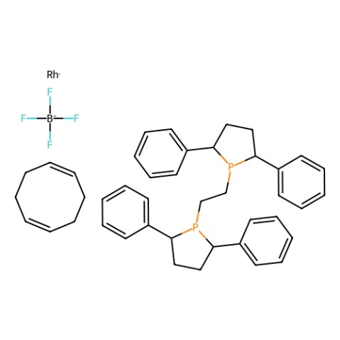 （+）-1,2-雙（（2S，5S）-2,5-二苯基膦基乙烷）乙烷（1,5-環(huán)辛二烯）四氟硼酸銠（I）,(+)-1,2-Bis((2S,5S)-2,5-diphenylphospholano)ethane(1,5-cyclooctadiene)rhodium(I) tetrafluoroborate