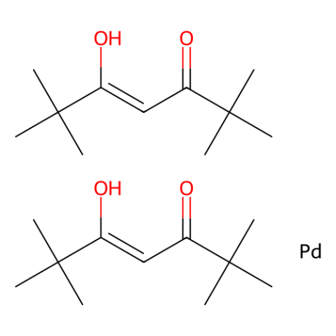 双（2,2,6,6-四甲基-3,5-庚二酮基）钯（II）,Bis(2,2,6,6-tetramethyl-3,5-heptanedionato)palladium(II)