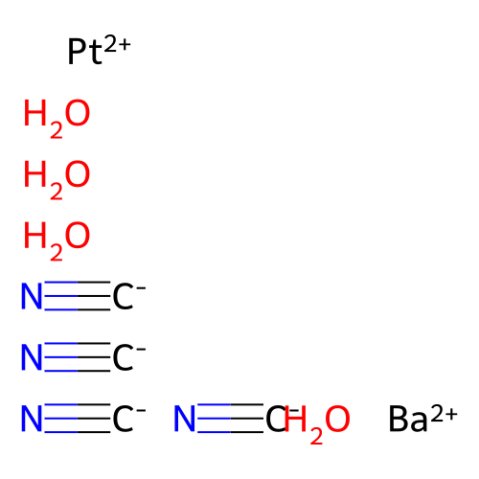 四水合四氰基铂酸钡（II）,Barium tetracyanoplatinate(II) tetrahydrate