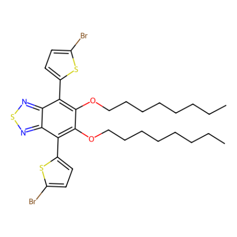 4,7-双(5-溴噻吩-2-基)-5,6-双(n-辛氧基)-2,1,3-苯并噻二唑,4,7-Bis(5-bromothiophen-2-yl)-5,6-bis(n-octyloxy)-2,1,3-benzothiadiazole