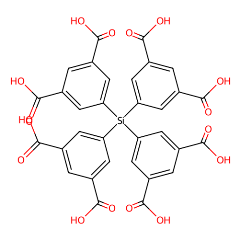 5,5'、'5'、'5'、'5'-四甲基硅-1,3-苯二甲酸,1,3-Benzenedicarboxylicacid,5,5',5'',5'''-silanetetrayltetrakis