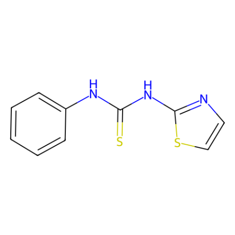 1-苯基-3-(2-噻唑)-2-硫脲,1-phenyl-3-(2-thiazole)-2-thiourea