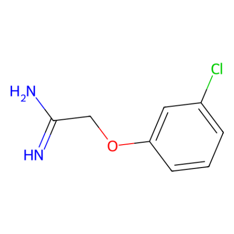 2-(3-氯苯氧基)乙脒,2-(3-CHLORO-PHENOXY)ACETAMIDINE