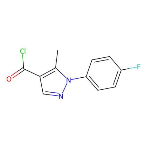 1-(4-氟苯基)-5-甲基-吡唑-4-羰酰氯,1-(4-Fluorophenyl)-5-Methyl-1H-pyrazole-4-carbonylchloride