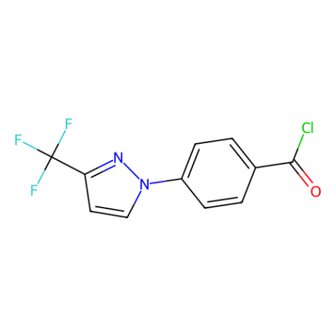 4-[3-(三氟甲基)-1H-吡唑-1基]苯甲酰氯,4-[3-(Trifluoromethyl)-1H-Pyrazol-1-Yl]Benzoyl Chloride