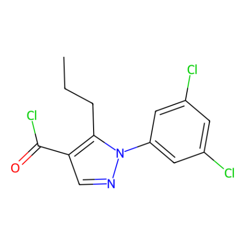 1-(3,5-二氯苯基)-5-丙基-1H-吡唑-4-羰酰氯,1-(3,5-dichlorophenyl)-5-propyl-1H-pyrazole-4-carbonyl chloride