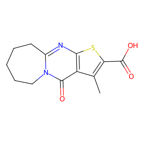 3-甲基-4-氧-4,6,7,8,9,10-六氢噻吩[2',3':4,5]嘧啶酮[1,2-A]氮杂卓-2-甲酸,3-methyl-4-oxo-4,6,7,8,9,10-hexahydrothieno[2',3':4,5]pyrimido[1,2-a]azepine-2-carboxylic acid
