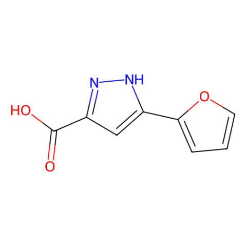 5-(2-呋喃)-1-氫-吡唑-3-甲酸,5-(2-Furyl)-1H-pyrazole-3-carboxylic acid