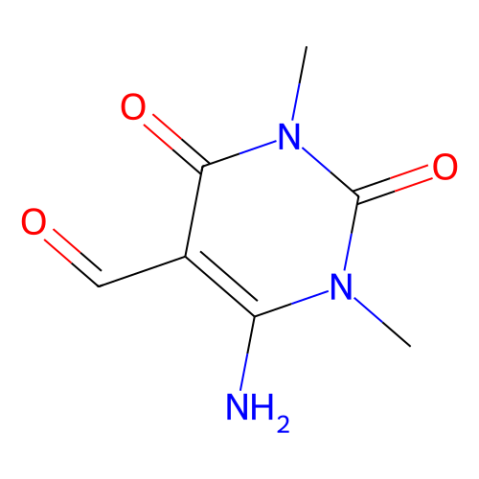 6－胺－1,3－二甲基－2,4－二羰基－1,2,3,4－四氢哌啶－5－甲醛,6-Amino-1,3-Dimethyl-2,4-Dioxo-1,2,3,4-Tetrahydropyrimidine-5-Carbaldehyde