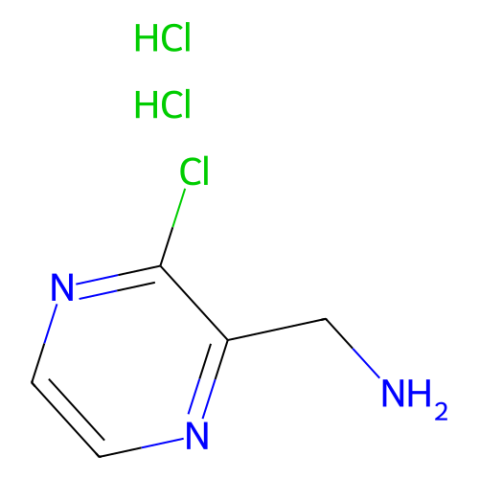 3-氯吡嗪-2-甲胺二盐酸盐,3-Chloropyrazin-2-methanamine dihydrochloride