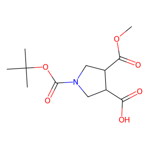 1-Boc-4-（甲氧基羰基）吡咯烷-3-羧酸,1-Boc-4-(methoxycarbonyl)pyrrolidine-3-carboxylic acid