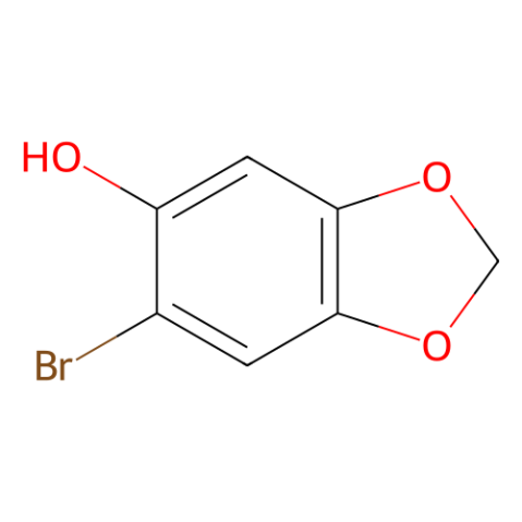 5-溴-6-羟基-1,3-苯并二恶茂,5-Bromo-6-hydroxy-1,3-benzodioxole