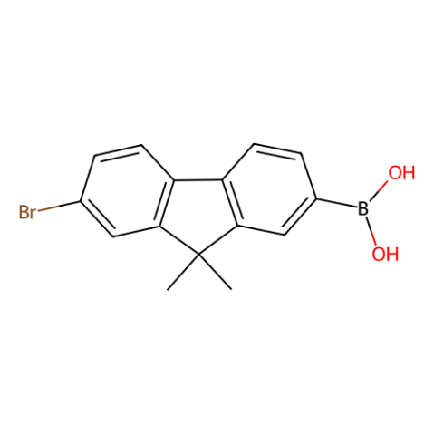 (7-溴-9,9-二甲基-9H-芴-2-基)硼酸 (含不同量的酸酐),(7-Bromo-9,9-dimethyl-9H-fluoren-2-yl)boronic Acid (contains varying amounts of Anhydride)