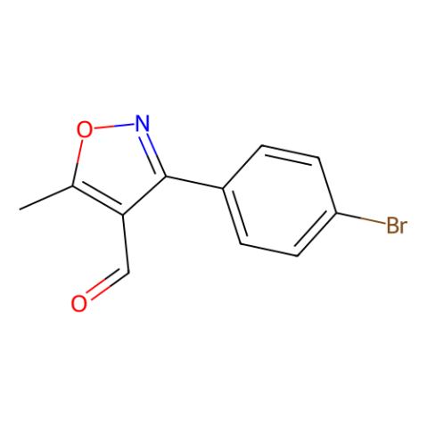 3-(4-溴苯基)-5-甲基异恶唑-4-甲醛,3-(4-Bromophenyl)-5-methylisoxazole-4-carboxaldehyde