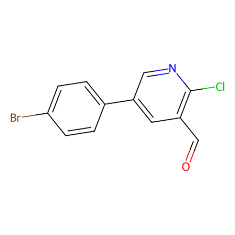 5-(4-溴苯基)-2-氯吡啶-3-甲醛,5-(4-Bromophenyl)-2-chloropyridine-3-carboxaldehyde
