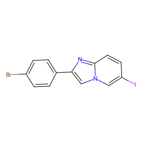 2-(4-溴苯基)-6-碘咪唑并[1,2-a]吡啶,2-(4-Bromophenyl)-6-iodoimidazo[1,2-a]pyridine