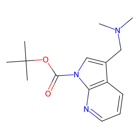 1-Boc-3-[(二甲氨基)甲基]-7-氮雜吲哚,1-Boc-3-[(dimethylamino)methyl]-7-azaindole