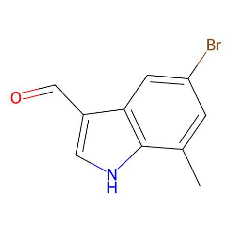 5-溴-7-甲基吲哚-3-吡咯甲醛,5-Bromo-7-methylindole-3-carboxaldehyde