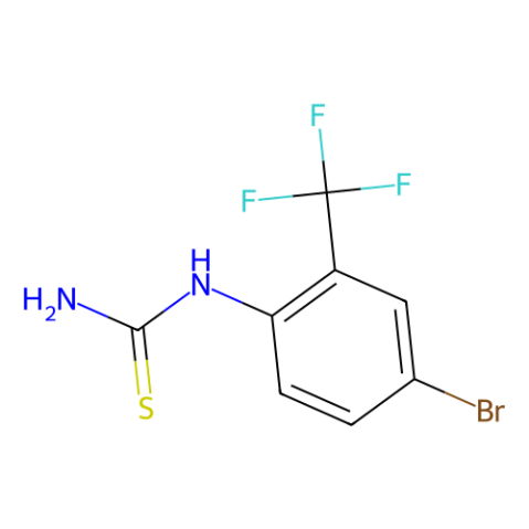 [4-溴-2-(三氟甲基)苯基]硫脲,[4-Bromo-2-(trifluoromethyl)phenyl]thiourea