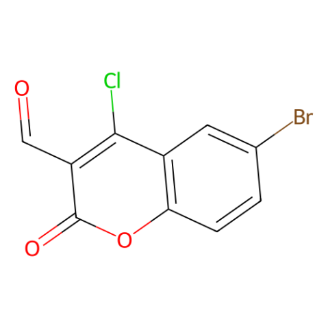 6-溴-4-氯-3-甲酰基香豆素,6-Bromo-4-chloro-3-formylcoumarin