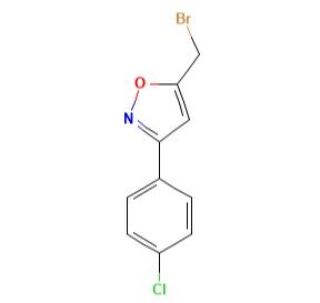 5-(溴甲基)-3-(4-氯苯基)异恶唑,5-(Bromomethyl)-3-(4-chlorophenyl)isoxazole