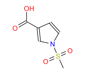 1-(甲基磺酰基)-1H-吡咯-3-羧酸,1-(Methylsulfonyl)-1H-pyrrole-3-carboxylic acid