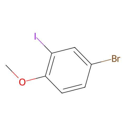 4-溴-2-碘-1-甲氧基苯,4-Bromo-2-iodo-1-methoxybenzene