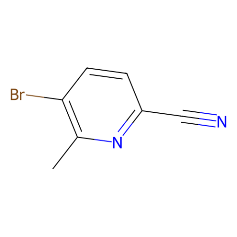 5-溴-6-甲基-2-氰基吡啶,5-Bromo-6-methylpicolinonitrile