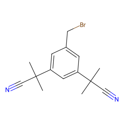 5-溴甲基-a,a,a',a'-四甲基-1,3-二乙氰基苯,2,2'-(5-(Bromomethyl)-1,3-phenylene)bis(2-methylpropanenitrile)