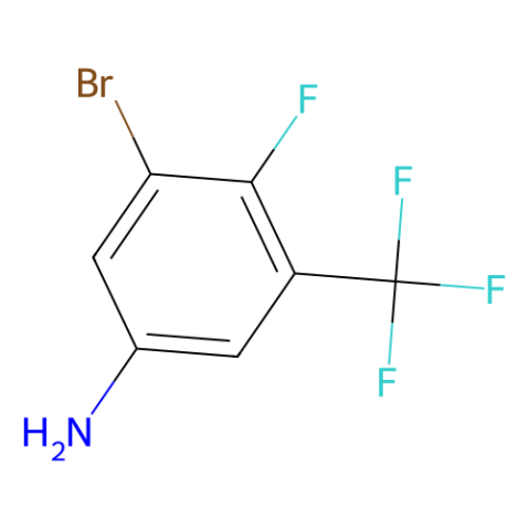 3-溴-4-氟-5-(三氟甲基)苯胺,3-Bromo-4-fluoro-5-(trifluoromethyl)aniline