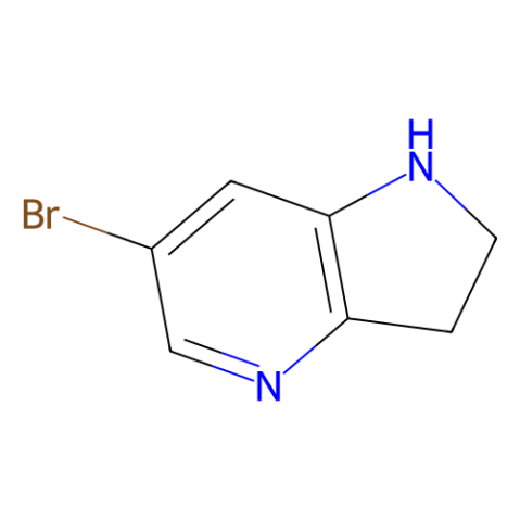 6-溴-2,3-二氢-1H-吡咯并[3,2-b]吡啶,6-Bromo-2,3-dihydro-1H-pyrrolo[3,2-b]pyridine